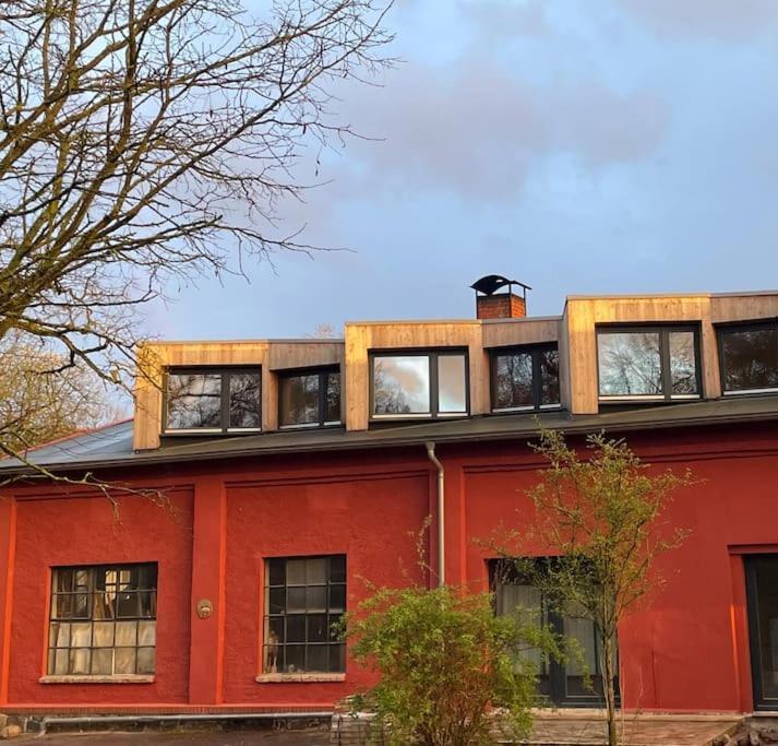 Kleine Backsteinloft Lejlighed Templin Eksteriør billede